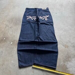 Baggy Royal Linx Wide Leg Southpole Styl Y2K Vintage Denim Jeans 46x32
